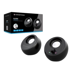 CASSE CONCEPTRONIC BJORN01B NERE PER PC E PORTATILE - USB - CONNETTIVITÀ WIRELESS BLUETOOTH 5.0 FINO:31/03