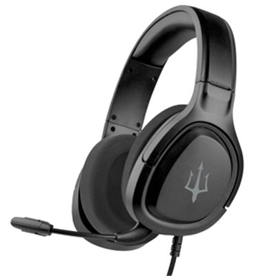 CUFFIA GAMING ATLANTIS P003-H370-B TRITON CON MICR..-PAD.AUR.50MM-CONNETT:1X3.5"MM, ADATT.2X3.5"MM-COMP.PC/NB/SMARTPHONE E PS4/5