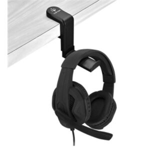 POGGIACUFFIE DA SOTTOSCRIVANIA ATLANTIS P002-HH01 - ADATTABILE AL TOP DELLA SCRIVANIA CON CLIP A MOLLA-ROT.GANCIO 360°