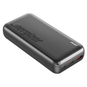 POWERBANK ENERGIZER ULTIMATE 20000MAH UE20055PQIN: 1XUSB-C PD 20W, OUT: 2XUSB-C PD 20W+1X SMART USB-A 22.5W, NERO