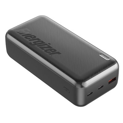 POWERBANK ENERGIZER ULTIMATE 30000MAH UE30055PQIN: 1XUSB-C PD 20W, OUT: 2XUSB-C PD 20W+1X SMART USB-A 22.5W, NERO