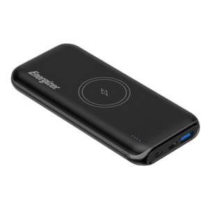 POWERBANK ENERGIZER WIRELESS 10000MAH QE10009PQ IN:1XUSB-C PD 18W,OUT:1XUSB-C PD 18W+1XUSB-A QC 3.0 18W+1XQI 5W,7.5W E 10W, NERO