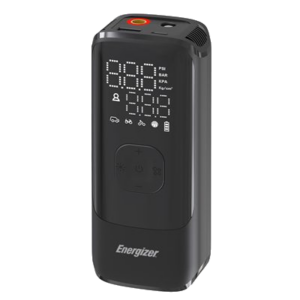 AIR COMPRESSOR POWERBANK ENERGIZER 4000MAH PAC4000 IN:1XUSB-C 5V/2A, OUT:1XUSB-C 5V/2A+OUTPUT PRESSURE 150 PSI, TYRES, LUCE