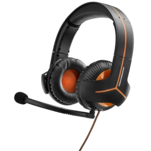 CUFFIA CON MICROFONO GAMING THRUSTMASTER 4060088 MOD. Y-350CPX 7.1 PER PC-PS4-MAC-XBOX-NINTENDO DIFFUSORI 60MM NERO/ARANCIO