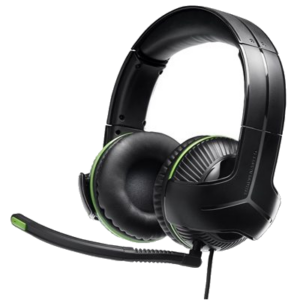 CUFFIA CON MICROFONO GAMING THRUSTMASTER 4460131 MOD. Y-300X 7.1 PER XBOX ONE SMARTPHONE E TABLET DIFFUSORI 60MM NERA