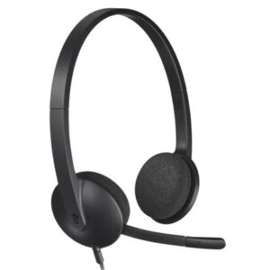 CUFFIA+MICROFONO LOGITECH RETAIL H340 USB P/N 981-000475