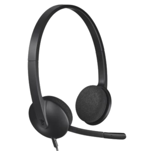 CUFFIA+MICROFONO LOGITECH RETAIL H340 USB P/N 981-000475