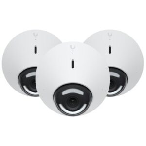 VIDEOCAMERE UBIQUITI UVC-G5-DOME-3 4MPIXEL 2K-DOME-RESISTENTE ATTI VANDALICI IK08 E AGENTI ATMOSF.IPX4 (KIT 3PCS)