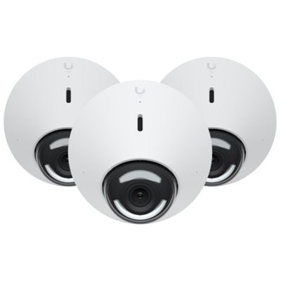 VIDEOCAMERE UBIQUITI UVC-G5-DOME-3 4MPIXEL 2K-DOME-RESISTENTE ATTI VANDALICI IK08 E AGENTI ATMOSF.IPX4 (KIT 3PCS)