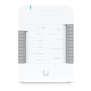 ACCESS HUB UBIQUITI UA-HUB-DOOR UNIFI X PORTA SINGOLA-CONTROLLO ENTRATA E USCITA-LOCK TERMINALS(12V) 4 INGR.AGGIUNTIVI