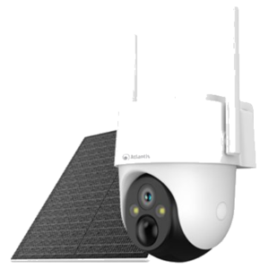 VIDEOCAMERA 4G/LTE ABATTERIA ATLANTIS A16-VL70P-4G MOTOR.FULLHD1920X1080P 25FPS H264/265 4 BATT.LITIO RICARIC.-PANN.SOLARE