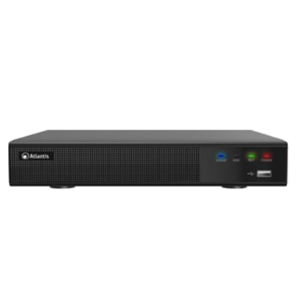 NVR IP ATLANTIS A11-NVR0904P-AK 9CANALIDI CUI 4POE-8MPIXEL A 25FPS - SUPP.PTZ USCITA VGA E HDMI-4K INTEGRA SWITCH 4 FINO:20/03
