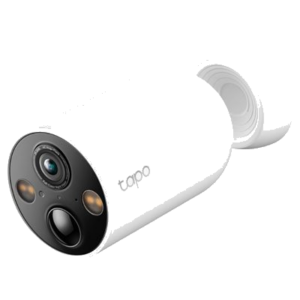 VIDEOCAMERA WIRELESS TP-LINK TC85 2K (2560X1440)- 2.4GHZ-BATT.RICARIC.-SUPP.MICRO SD FINO 512GB (NO INCL.)-IP66-VIS.NOTT. 15MT