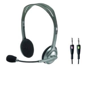 CUFFIA+MICROFONO LOGITECH RETAIL H110 JACK STEREO P/N 981-000271