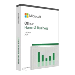 MICROSOFT OFFICE 2024 - HOME AND BUSINESS EP2-06669 MEDIALESS WIN + MAC