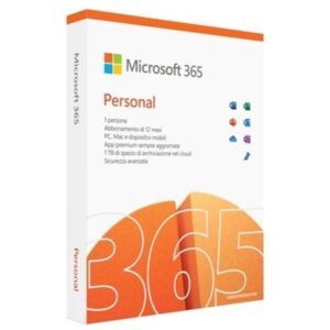 MICROSOFT 365 PERSONAL EP2-32448 - SUBSCRIPTION 1 ANNO FY25H2 - MEDIALESS WIN/MAC