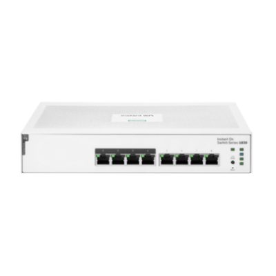 SWITCH ARUBA ISTANT ON JL811A 1830-8G MANAGED POE+ (65W) 4X10/100/1000 + 4X10/100/1000 POE+ LIFETIME WARRANTY FINO:07/05