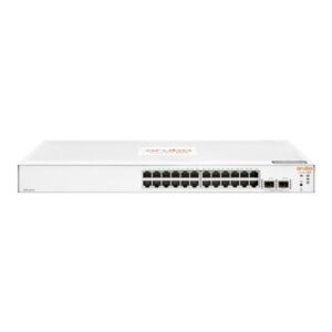 SWITCH ARUBA ISTANT ON JL812A 1830-24G MANAGED 24X10/100/100 + 2XSFP 1GBE LIFETIME WARRANTY FINO:07/05