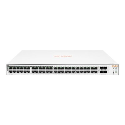 SWITCH ARUBA ISTANT ON JL815A 1830-48G MANAGED POE+ (370W) 24X10/100/1000 + 24X 10/100/1000 POE + 4XSFP 1GBE LIFETIME FINO:07/05