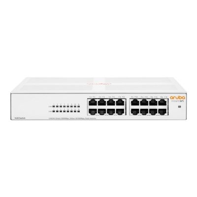 SWITCH ARUBA ISTANT ON R8R47A 1430 UNMANAGED 16 PORTE 10X100X1000 LIFETIME WARRANTY FINO:07/05