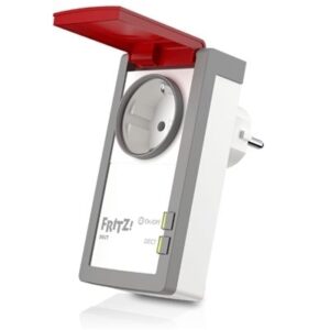 SMART PLUG AVM FRITZ! DECT 210 BIANCA CON MONITORAGGIO DI ENERGIA-PROT.CONTRO SPRUZZI DACQUA (IP44) EAN: 4023125027574