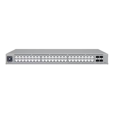 SWITCH 48P LAN GIGABIT UBIQUITI USW-PRO-MAX-48L316P RJ45 2.5GBE 32P RJ45 1GBEMONTAGGIO RACK