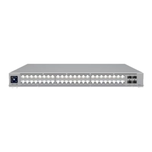 SWITCH 48P POE+++ LAN GIGABIT UBIQUITI USW-PRO-XG-48-POE L332P 10GBE (16P2.5GBE POE+++) 4P SFP28 DA 25G-POE TOTALE DI 1.080W