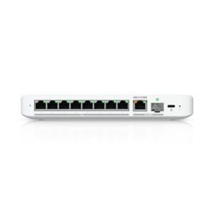 SWITCH8P 2.5GBE UBIQUITI USW-FLEX-2.5G-8 UNIFI CON 1P UPLINK COMBINATA RJ45/SFP+ DA 10 GBE