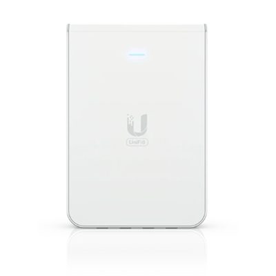 WIRELESS ACCESS POINT UBIQUITI U6-IW WI-FI 6 IN WALL 2.4GHZ: 573,5 MBIT/S-5 GHZ 4,8 MBIT/S-CONSUMO ENERGETICO (MAX): 13,5 W