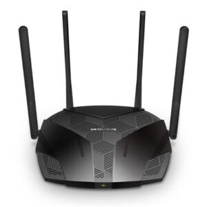 ROUTER WI-FI 6 DUAL-BAND AX3000 MERCUSYS MR80X 574M 2,4 GHZ /2402M 5GHZ 3P LAN GIGABIT 1P WAN GIGABIT- 4 ANT.FISSE