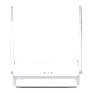 WIRELESS N ROUTER 300M MERCUSYS MW301R 2.4GHZ1P 10/100M WAN - 2P 10/100 LAN - 2 ANT. EST.FISSE