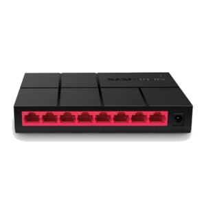 SWITCH 8P LAN 10/100/1000M MERCUSYS MS108G MINI DESKTOP - PLASTIC CASE FINO:31/03