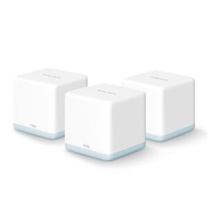 WIRELESS ROUTER AC1200 WHOLE-HOME MERCUSYS HALO H30(3-PACK) DUALBAND 2P 10/100MBPSX UNIT.- 2 ANTENNE INTERNE FINO:31/03