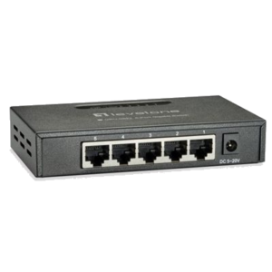 SWITCH 5P GIGABIT LEVELONE GEU-0523 IN METALLO FINO:31/03