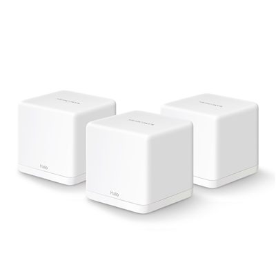 WIRELESS ROUTER AC1300 WHOLE-HOME MERCUSYS HALO H30G(3-PACK) DUALBAND 2P GIGABIT X UNIT.- 2 ANTENNE INTERNE FINO:31/03