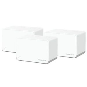 WIRELESS ROUTER AX1800 WHOLE-HOME MERCUSYS HALO H70X(3-PACK) WI-FI 6 DUALBAND - ANTENNE INTERNE