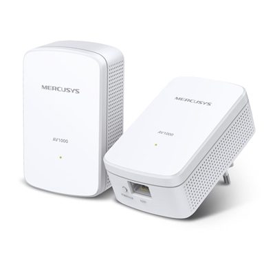 POWERLINE KIT HOMEPLUG AV2 FINO A 1000MBPS MERCUSYS MP500 KIT