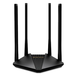 WIRELESS AC1200 ROUTER MERCUSYS MR30G -1200MBPS 2.4/5GHZ-802.11B/G/N/AC4 ANT. - 2P GIGABIT LAN 1P GIGABITWAN