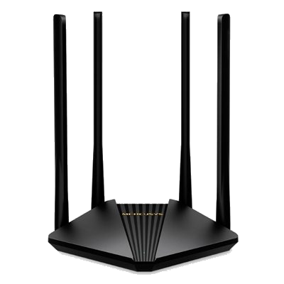 WIRELESS AC1200 ROUTER MERCUSYS MR30G -1200MBPS 2.4/5GHZ-802.11B/G/N/AC4 ANT. - 2P GIGABIT LAN 1P GIGABITWAN