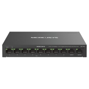 SWITCH 10P DI CUI 8P 10/100MBPS 2P GIGABITMERCUSYS MS110CP DI CUI 8P POE+ -- ALIM.POE 65W