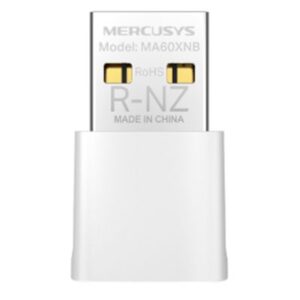ADATTATORE USB BLUETOOTH WI-FI 6 NANO AX900 MERCUSYS MA60XNB DUAL BAND 287MBPS 2,4GHZ+600MBPS 5GHZ-ANT.INT
