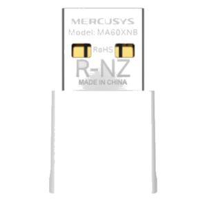 ADATTATORE USB BLUETOOTH WI-FI 6 NANO AX900 MERCUSYS MA60XNB DUAL BAND 287MBPS 2,4GHZ+600MBPS 5GHZ-ANT.INT