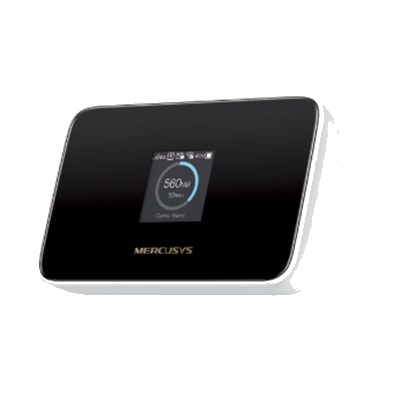 WIRELESS ROUTER 4G LTE MERCUSYS MT115 150M2,4 GHZ 4G CAT4 150/50 MBPS LTE-FDD/LTE-TDD/HSPA+/UMTS, BATT. RIC.INTEGRATA 2400MAH