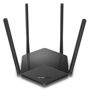 ROUTER WI-FI 6 DUAL-BAND AX1500 MERCUSYS MR60X 300M 2,4 GHZ /1201M 5GHZ 2P LAN GIGABIT 1P WAN GIGABIT- 4 ANT.FISSE FINO:31/03