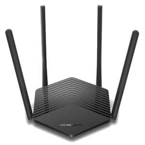 ROUTER WI-FI 6 DUAL-BAND AX1500 MERCUSYS MR60X 300M 2,4 GHZ /1201M 5GHZ 2P LAN GIGABIT 1P WAN GIGABIT- 4 ANT.FISSE FINO:31/03