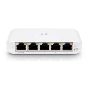 SWITCH 5P LAN GIGABIT UBIQUITI USW-FLEX-MINI UNIFI COMPACT SMART MANAGED