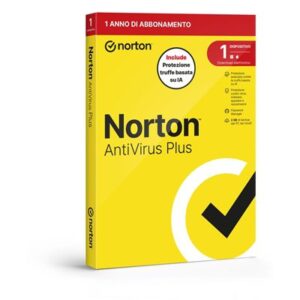 NORTON BOX ANTIVIRUS PLUS 2026 --1 DISPOSITIVO (21483645) - 2GB BACKUP FINO:27/03