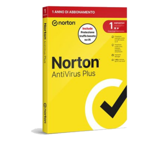 NORTON BOX ANTIVIRUS PLUS 2026 --1 DISPOSITIVO (21483645) - 2GB BACKUP FINO:27/03