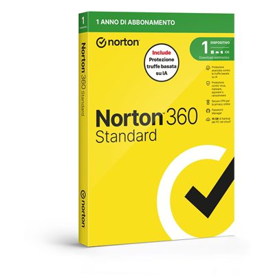 NORTON BOX 360 STANDARD 2026 --1 DISPOSITIVO (21483654) - 10GBACKUP FINO:27/03