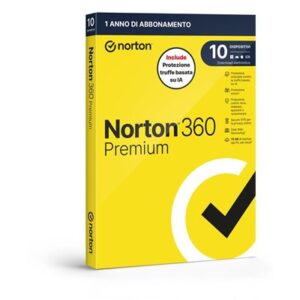 NORTON BOX 360 PREMIUM 2026 -- 10 DISPOSITIVI (21483661) - 75GB BACKUP FINO:27/03